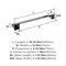 Amerock Mulholland Brushed Nickel Traditional 18 in 457 mm Towel Bar BH36023G10 - alternate 3