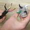 Leviton LockingPlug, 20A, 1hp, Black;White, Nylon 2311E - alternate 2