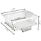 Basicwise Plastic Dish Rack with Drain Board and Utensil Cup QI003240 - alternate 1