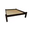 Homeroots Dark Brown Solid Wood Full Bed Frame 546713 - alternate 2