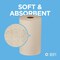 Georgia-Pacific Pacific Blue Ultra Hardwound Paper Towels, 1 Ply, Continuous Roll Sheets, 500 ft, Brown, 6 PK 26611 - alternate 2