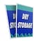 Signmission Dry Storage, Plastic Signs Only 24 Inch x 36 Inch, Corrugated Plastic, 2PK CSB-2436-2PACK-Dry Storage - alternate 1