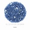 Msi 0.25 Cu. Ft. 0.5 In. 10 Lbs. Saphire Blue Fireglass Rock ZOR-FIRGLS-0108 - alternate 5
