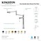 Kingston Brass Deck Mount Pot Filler Faucet, Oil Rubbed Bronze KS4705PL - alternate 2