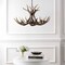 Jonathan Y Eldora 33" 6-Light Rustic Farmhouse Adjustable Resin Antler LED Chandelier, Brown JYL6318A - alternate 2