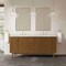 James Martin Vanities Laurent 72" Double Vanity, Honey Oak w/ 3 CM Ethereal Noctis Silestone Top 545-V72-HNO-3ENC - alternate 3