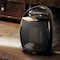 Vie Air 1500W Portable 2 Settings Black Ceramic Heater with Adjustable Thermostat VA-708B - alternate 2