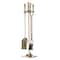 Lavish Home 5 Piece Fireplace Tools Set Indoor Outdoor Accessories Set with Poker, Tongs, Brush, Shovel, & Stand 80-FPTS-16 - alternate 2