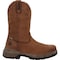 Rocky Worksmart, Men's Work Boot, 8 W, 11 in Height, Crazy Horse RKK0461 - alternate 2