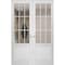 Sartodoors Hidden Double Doors, Felicia 3599 White Silk Concealed Metal Frame 48 x 80 (2* 24x80) Right Inswing FELICIA3599DMF-BEM-48x80-RH-I - alternate 1