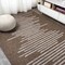 Jonathan Y Zolak Berber Stripe Geometric Brown/Beige 5 ft. x 8 ft. Indoor/Outdoor Area Rug SMB124B-5 - alternate 2