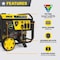 Champion Power Equipment Portable Generator, Gasoline/Natural Gas/Propane, Electric, Recoil Start, 120/240V AC 201169 - alternate 2