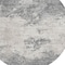 Homeroots 8' Gray And Beige Round Abstract Washable Indoor Outdoor Area Rug 599498 - alternate 2