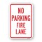 Signmission No Parking Fire Lane, Heavy-Gauge Aluminum Rust Proof Parking Sign, 18" x 24", A-1824-25038 A-1824-25038 - alternate 1