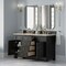 James Martin Vanities Brookfield 60" Double Vanity, Black Onyx, w/ 3 CM Tajnar Eclos Top 547-V60D-BKO-3TJR - alternate 3
