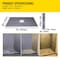 Vevor Waterproofing Shower Kit Shower Kit Tray 48''x72'' with Central Drain ABS VV-LYDZ-ABS4872Z - alternate 2