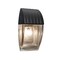 Besa Lighting Costaluz, Aqua Series Wall Sconce, Black/Clear Bubble, 1x75W Incandescent AQUACP-CL-BK - alternate 1