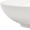Homeroots White Six Piece Porcelain Service For Six Bowl Set 483485 - alternate 3