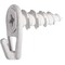 Hillman Picture Hook WallDriller Brass-Plated Drywall 35 lb Brass-Plated 122401 - alternate 2