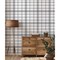 York Wallcoverings Charter Plaid Black Wallpaper CV4464 - alternate 3