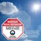 Signmission Maintain Social Distancing At Least, 4 inch X 4 inch, Vinyl Decal, 2PK OC-D-2PACK-4-195 - alternate 2