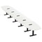 Skutchi Designs Arc Boat Conference Table With Power, 48 in W, 264 in L HAR-ABOT-48X264-T.BK-W960-EBLK - alternate 1