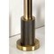 Kingston Brass Double-Handle Widespread Kitchen Faucet with Knurled Handle and Brass Sprayer, Antique Brass KS8723KNLBS - alternate 3