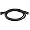 Monoprice HDMI Extension Cable, Black, 6 ft., 24AWG 3342 - alternate 1