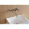 Kingston Brass Double-Handle Wall Mount Bathroom Faucet, Brushed Nickel KS2118AX - alternate 2