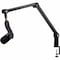 Logitech G Compass Desktop Boom Arm - 2.43 lb Load Capacity - Aluminum - Black 955000074 - alternate 1