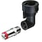 Teejet 90 Degree Fitting for TurfJet Wide-angle Flat Fan Spray Nozzles QJ4676-90-1/4-NYR - alternate 2