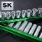 Sk 12 Piece Metric 3/8-In Drive Set Standard Socket Set SK01341 - alternate 2