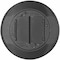 Hubbell Wiring Device-Kellems Box Cover, Floor Box Type, 2 Gang, Aluminum, Flush Cover Type S1CFCBL - alternate 1