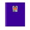 C-Line Products 8-1/2" x 11" Purple Heavyweight 3-Pocket Poly Portfolios, 24EA/BX, 6BX/CT 33949-BX - alternate 1