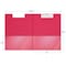 Davis Group Essential Clipboard, Lever Clip-Red, PK10 4511-03-10 - alternate 2
