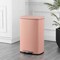 Happimess Connor Rectangular 13.2-Gallon Trash Can with Soft-Close Lid and FREE Mini Trash Can, Flamingo Pink HPM1006G - alternate 3