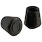 Shepherd Hardware Furniture Leg Tip, Round, Rubber, Black, 7/8 in Dia 9127 - alternate 1
