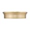 Z-Lite Bentley Modern Gold 1 Light Flush Mount 7702F16-MGLD-LED - alternate 2