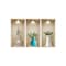 Homeroots Set of Three Asa Faux Niche 3D Peel and Stick Wall Decals, 3PK 565378 - alternate 2