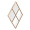 Homeroots 41" Gold Diamond Steel Framed Accent Mirror 524077 - alternate 2