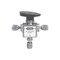 Hoke 7100 Series 3-Way Switching Ball Valves - 1/8in FNPT All Ports, 2000 PSI, 0 Deg. To 350 Deg. F 7177F2Y - alternate 1