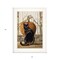 Homeroots Black Cat 1 White Framed Print Wall Art 406820 - alternate 2