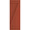 Ekena Millwork True Fit PVC, Four Board Joined Board-n-Batten Shutters w/Z-Bar, Colorful Leaves, 21 1/2W x 49H, PR TFP102BBF21X049CL - alternate 4