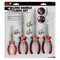 Performance Tool 4 pc. Long Nose Plier Set, Bent Nose Pliers, Needle Nose, Cushion Grip W30714 - alternate 2
