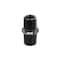 Hps Performance Straight 1/4'' NPT Male to Male Union Coupler Adapter, Aluminum, Black AN911-06 - alternate 1