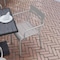 Flash Furniture Silver All-Weather Steel Dining Chair, 4PK 4-XU-CH-10318-ARM-SIL-GG - alternate 4