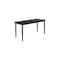 Diversified Spaces Metal Activity Tables, 72 in W, 30 in L, 23-1/2 in to 37-1/2 in H, Laminate, Black X815LBB - alternate 1