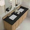 James Martin Vanities Lorelai 72" Double Vanity, Light Natural Oak, w/ 3 CM Phantome Eclos Top 424-V72-LNO-3PHT - alternate 4