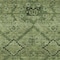 Homeroots 10' X 14' Olive Green Fern Green And Artichoke Green Floral Washable Indoor Outdoor Area Rug 588905 - alternate 3