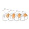 Cmt COMBINATION TRIMMER BIT D=11/16inx3/8in A=22 Degrees S=1/4in 809.023.11 - alternate 2